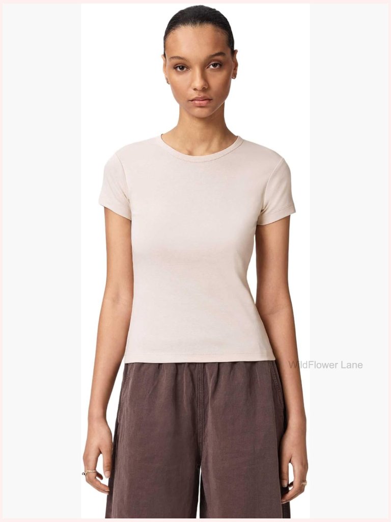 Premium Cotton Crew Neck Slim Fit Tee